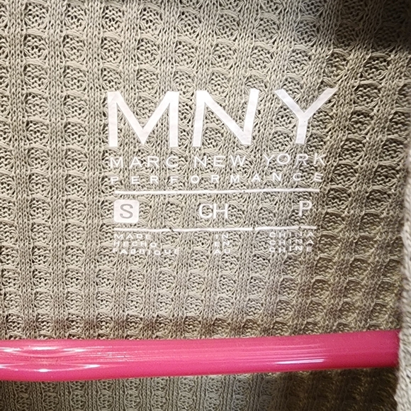 Marc New York Olive Light Weight Pullover Hooded Sweatshirt size S - Picture 6 of 10